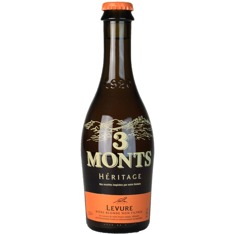 Bière du Nord - 3 Monts Héritage Levure 33 cl