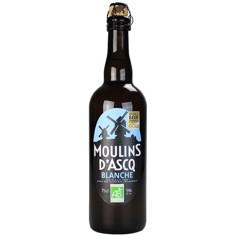 Bière du Nord - Moulins d'Ascq Blanche 75 cl