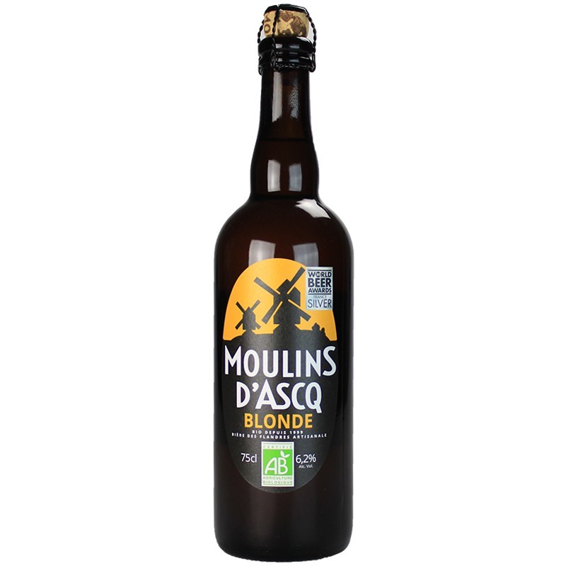 Bière du Nord - Moulins d'Ascq Blonde 75 cl