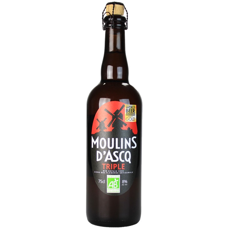 Moulins d'Ascq Triple 75 cl - Bière du Nord