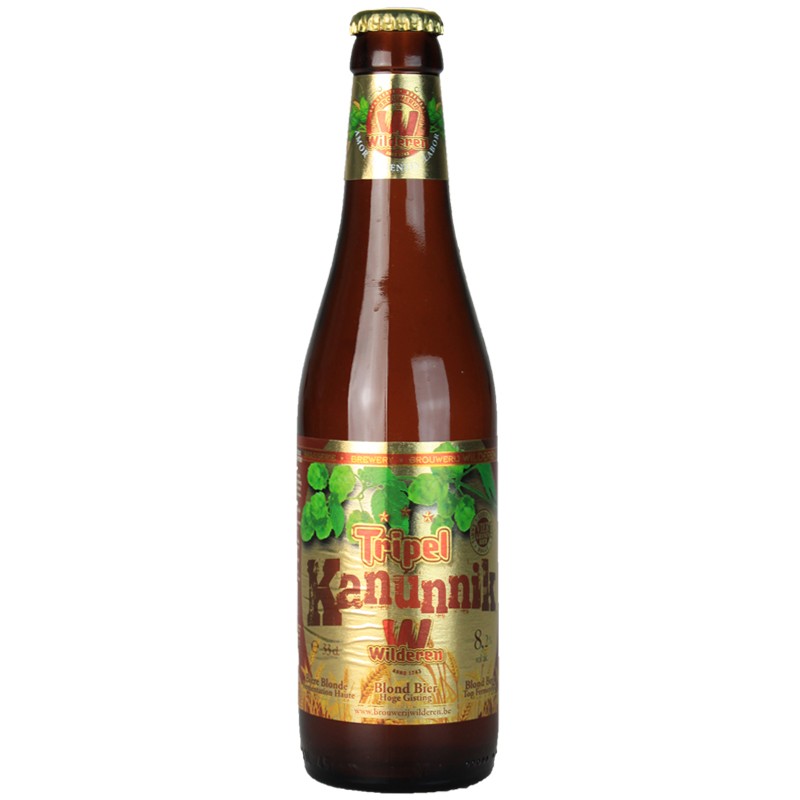 Bière belge Kanunnik Triple 33 cl