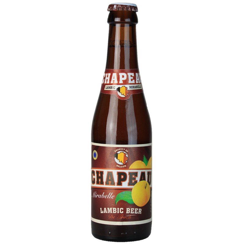 Chapeau Mirabelle 25 cl - Bière Belge