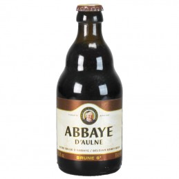 Bière Abbaye d'Aulne Brune 33 cl