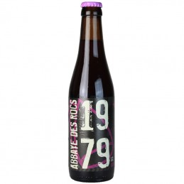 Bière Belge Abbaye des Rocs Brune 33 cl