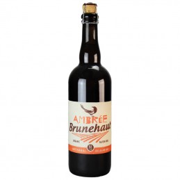 Bière Belge Sans Gluten Brunehaut Ambrée 75 cl