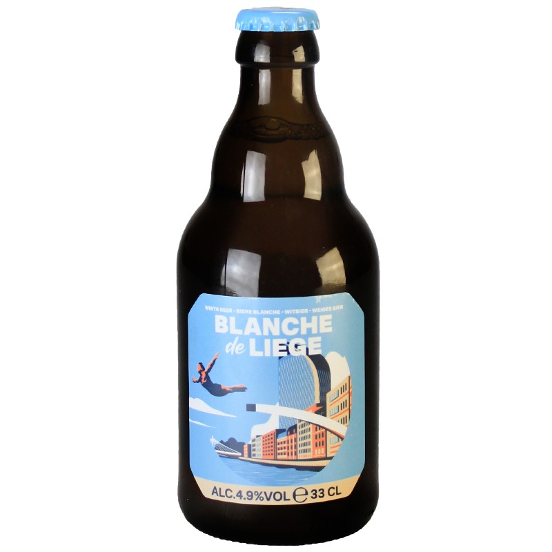 Bière belge Blanche de Liège 33 cl