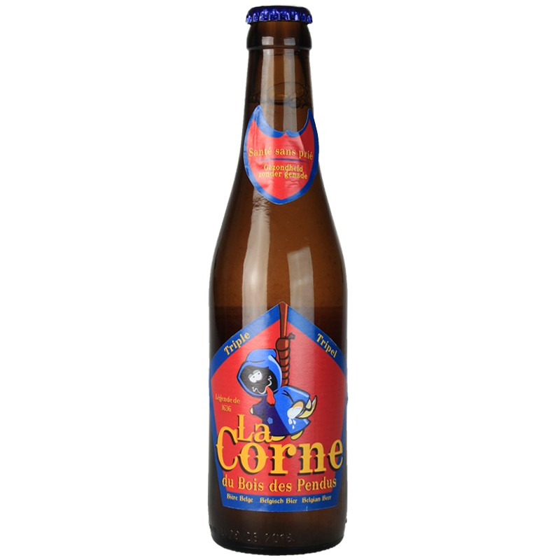 Bouteille de Corne Triple - Bière belge blonde de triple fermentation