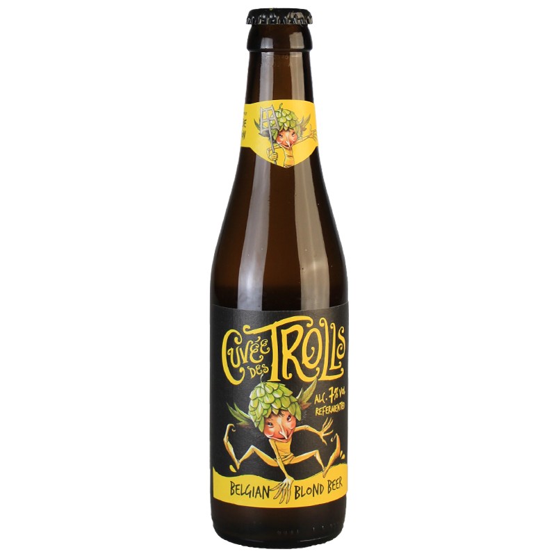 Cuvée des Trolls 7° 33 cl - Bière Belge Brassée par la Brasserie Dubuisson